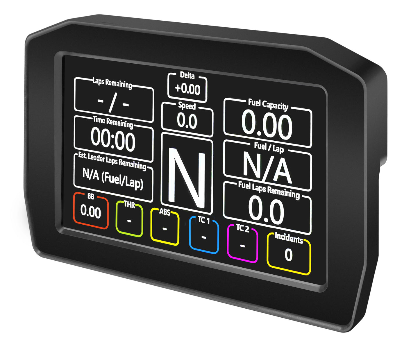 SimSmart 5" Dash Display - Sim hub compatible